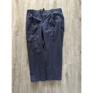 Etienne Aigner Mens‎ Pleated Straight Leg Formal Blue Dress Pants Size 40 Long